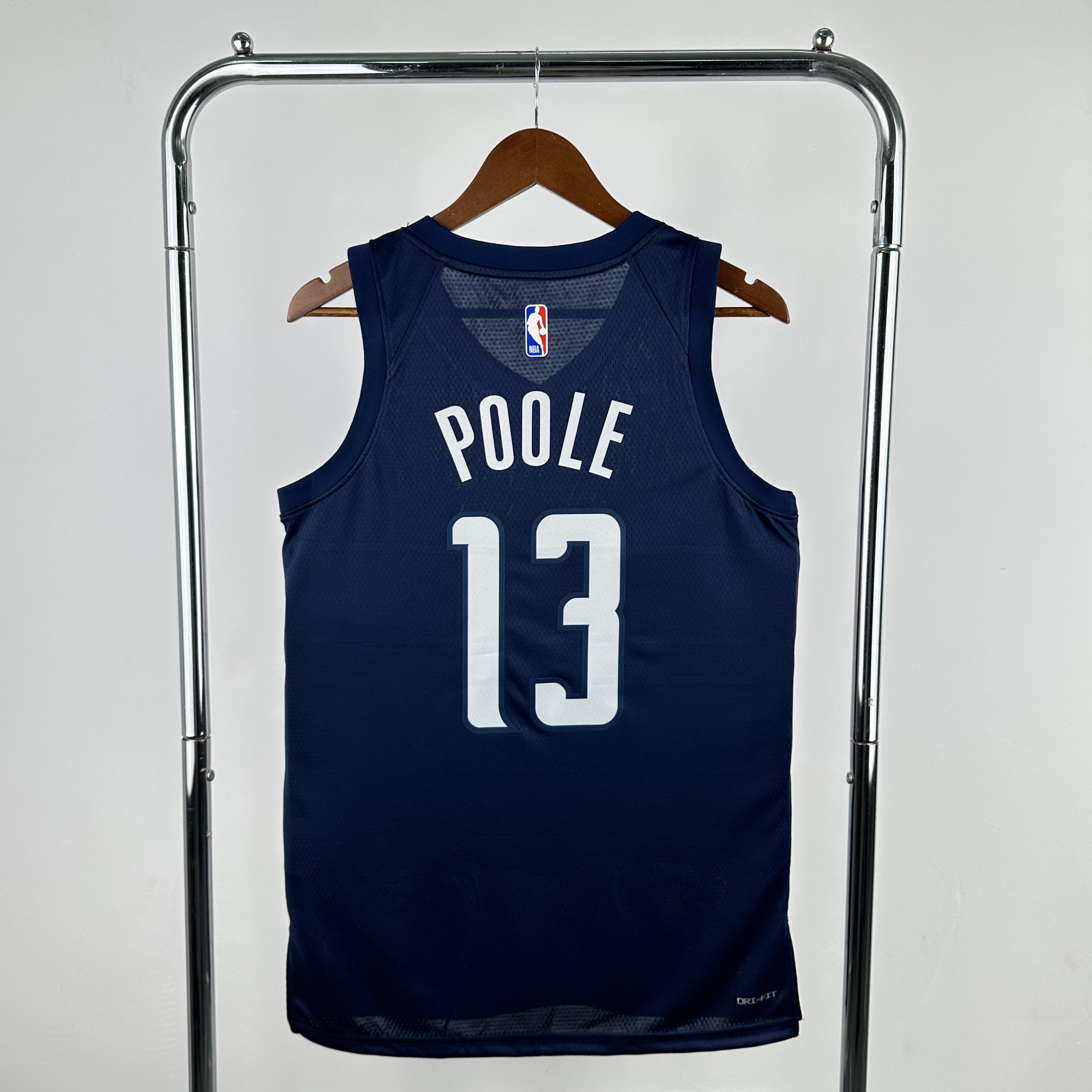 Men Washington Wizards #13 Poole Drak Blue Jordan style Season 2025 NBA Jersey